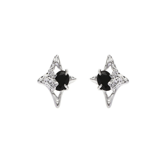 Gothic Star Earrings